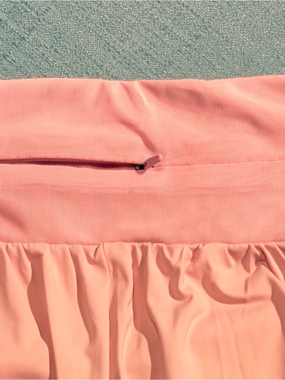 RBX Pink Sorbet Waistband Inner Bike Shorts with Zip Pocket - XXL - Picture 3 of 5